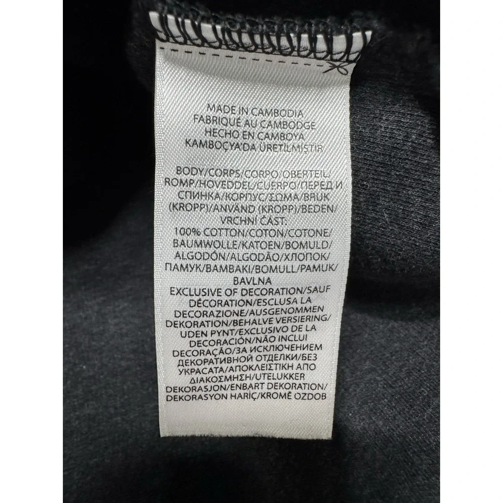 Polo‎ Ralph Lauren Estate Rib Quarter-Zip Pullover Gray Size Large